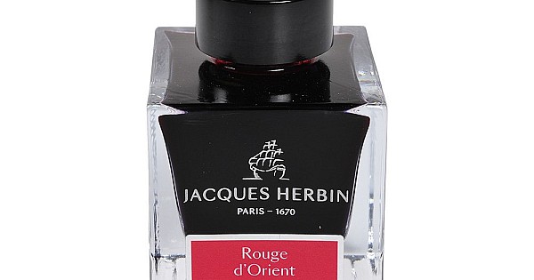 Jacques Herbin Essentielles Rouge d'Orient Ink - Ink Bottle - Inkt